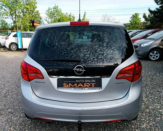 Opel Meriva cena 29900 przebieg: 117300, rok produkcji 2011 z Pasłęk małe 352